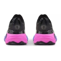 Men's Foreverrun Nitro Sunset Running Shoe - Puma Black/Luminous Blue/Electric Orchid- Regular (D) -Shoe Discount Store 38000701 BlackBlue BCK