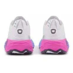 Puma Men's ForeverRun Nitro Sunset Running Shoe - White/Luminous Blue/Electric Orchid- Regular (D) -Shoe Discount Store 38000702 WhiteBlue BCK