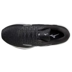Mizuno Men's Wave Inspire 18 Waveknit Running Shoe- Ebony - Regular (D) -Shoe Discount Store 411356 EYEY 04