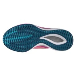 Mizuno Women's Wave Rebellion Flash Running Shoe - White/Silver - Regular (B) -Shoe Discount Store 411394 0073 02