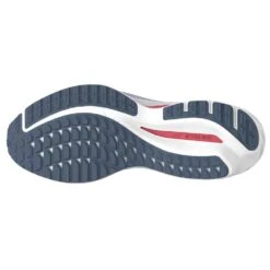 Mizuno Women's Wave Inspire 19 Running Shoe- Wisteria/China Blue- Regular (B) -Shoe Discount Store 411398.6BCL 02