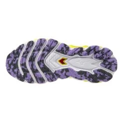 Mizuno Women's Wave Sky 7 Running Shoe - High/Vis Pink/Ombre Blue - Regular (B) -Shoe Discount Store 411413 1VRE 02