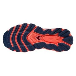 Mizuno Women's Wave Sky 7 Running Shoe - Blue Heron/Silver - Regular (B) -Shoe Discount Store 411413 6Q73 02