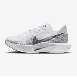 Women's Nike ZoomX Vaporfly Next% 3 Running Shoe- White/Dark Smoke Grey/Particle Grey- Regular (B) -Shoe Discount Store 50b864ba 2ab4 4a45 823d b3b53785b353