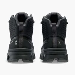 On Running Men's Cloudrock 2 Waterproof Hiking Boot- Black/Eclipse- Regular (D) -Shoe Discount Store 63.98613 cloudrock 2 waterproof fw22 black eclipse m g5