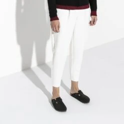 Birkenstock Boston Soft Footbed Mocha Suede- Regular/Wide -Shoe Discount Store 660461 f closeup f bost b