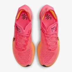 Women's Nike ZoomX Vaporfly Next % 3 Running Shoe - Hyper Pink/Black/Laser Orange- Regular (B) -Shoe Discount Store 7912023d ef4a 45ed a34d e8c936d349b8