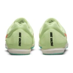 Nike Unisex Zoom Rival D Track Spike - Barely Volt/Hyper Orange/Dynamic Turq - Regular (D) -Shoe Discount Store 907566 700 PHCBH000 1500 1