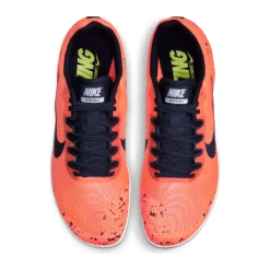 Nike Unisex Zoom Rival D 10 Track Spike - Bright Mango/Blackened Blue/Purple Pulse-Regular (D) -Shoe Discount Store 907566 800 PHCTH001 2000