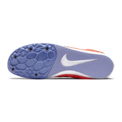 Nike Unisex Zoom Rival D 10 Track Spike - Bright Mango/Blackened Blue/Purple Pulse-Regular (D) -Shoe Discount Store 907566 800 PHSUH000 2000