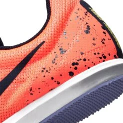 Nike Unisex Zoom Rival D 10 Track Spike - Bright Mango/Blackened Blue/Purple Pulse-Regular (D) -Shoe Discount Store 907566 800 PHSYD002 2000