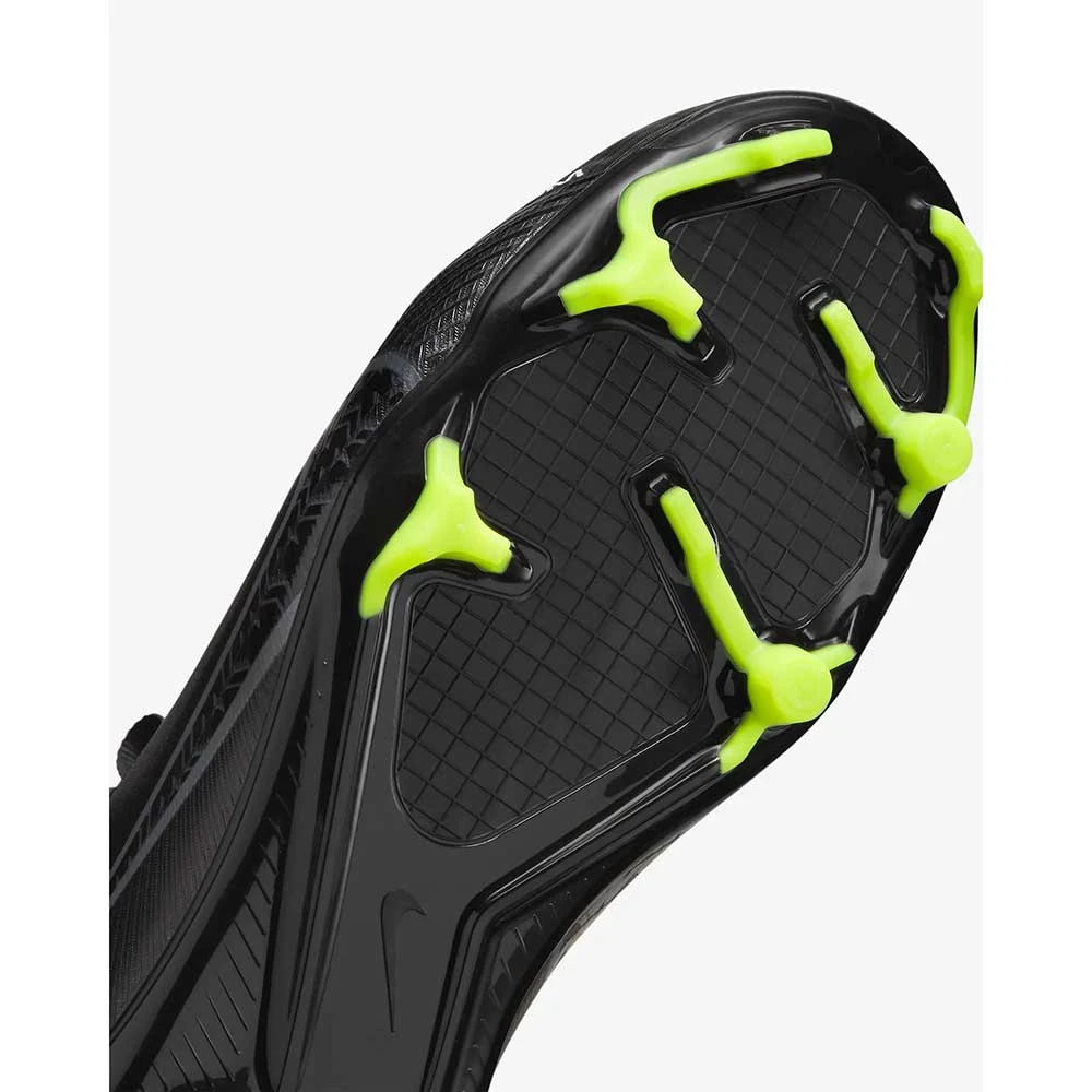 Nike Youth Zoom Mercurial Superfly 9 Academy FG Soccer Shoe/MG - Black/Dk Smoke 10 Nike Youth Zoom Mercurial Superfly 9 Academy FG Soccer Shoe/MG - Black/Dk Smoke - Image 8