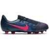 Nike Jr Phantom Venom Elite FG Soccer Cleat - Obsidian/White/Black -Shoe Discount Store AO0401 440 PHSRH000 JPG HEI 875 WID 875