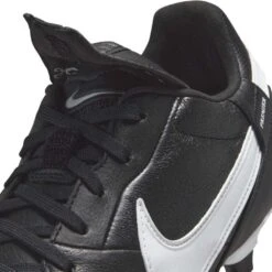 Nike Unisex Premier III FG Soccer Shoe- Black/White -Shoe Discount Store AT5889 010 PHSYD004