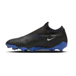 Nike Phantom GX Academy Dynamic Fit MG Soccer Cleat - Black/Chrome-Hyper Royal- Regular (D) -Shoe Discount Store AURORA DD9472 040 PHSLH001 2000