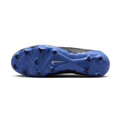 Nike Phantom GX Academy Dynamic Fit MG Soccer Cleat - Black/Chrome-Hyper Royal- Regular (D) -Shoe Discount Store AURORA DD9472 040 PHSUH000 2000