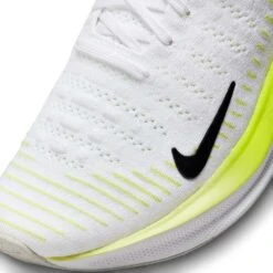 Women's Nike Infinity Run Flyknit 4 Running Shoe - White/Light Lemon Twist/Volt/Black- Regular (B) -Shoe Discount Store AURORA DR2670 101 PHSYD001 2000