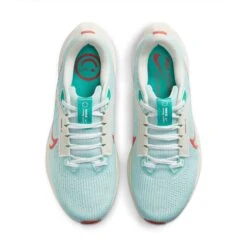 Women's Nike Air Zoom Pegasus 40 Running Shoe - Jade Ice/Picante Red-White-Sea Glass- Regular (B) -Shoe Discount Store AURORA DV3854 300 PHCTH001 2000