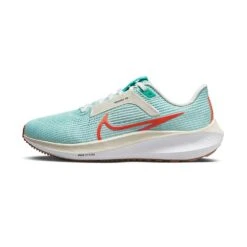 Women's Nike Air Zoom Pegasus 40 Running Shoe - Jade Ice/Picante Red-White-Sea Glass- Regular (B) -Shoe Discount Store AURORA DV3854 300 PHSLH000 2000