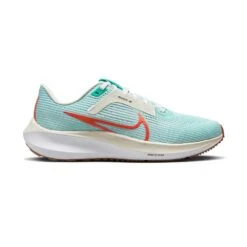 Women's Nike Air Zoom Pegasus 40 Running Shoe - Jade Ice/Picante Red-White-Sea Glass- Regular (B)