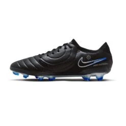 Nike Tiempo Legend 10 Elite FG Soccer Cleat - Black/Chrome-Hyper Blue- Regular (D) -Shoe Discount Store AURORA DV4328 040 PHSLH001 2000