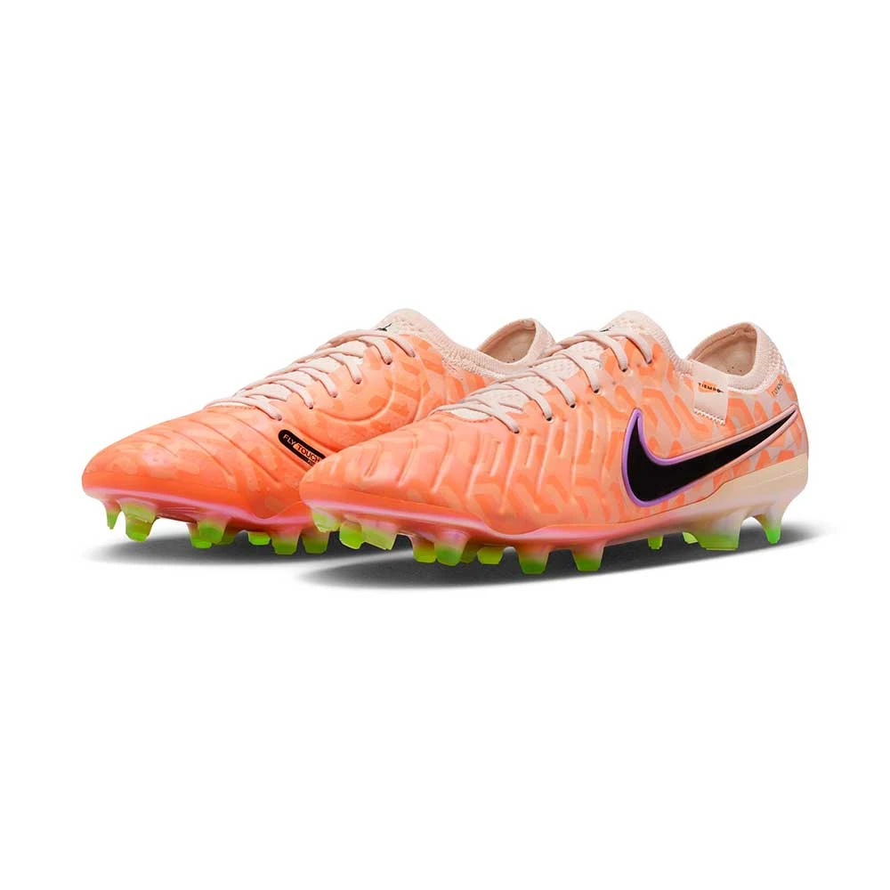 Nike Tiempo Legend 10 Elite NU FG Soccer CLeat - Guava Ice/Black- Regular (D) 4 Nike Tiempo Legend 10 Elite NU FG Soccer CLeat - Guava Ice/Black- Regular (D) - Image 2
