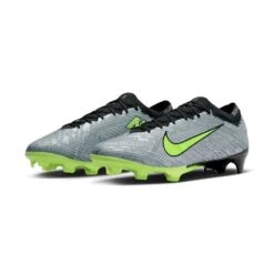 Unisex Nike Zoom Mercurial Vapor 15 Elite XXV FG Soccer Cleats - Metallic Silver/Hyper Pink - Regular (D) -Shoe Discount Store AURORA FB8395 060 PHCFH001 2000