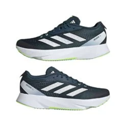ADIDAS Men's Adizero SL Running Shoe - Arctic Night/FTWR White/Wonder Blue - Regular (D) -Shoe Discount Store Adizero SL Running Shoes Turquoise ID6921 09 standard