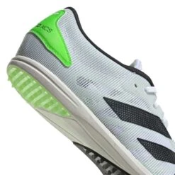ADIDAS Unisex AdiZERO XC Spikes - Cloud White/Night Metallic/Solar Green - Regular (D) -Shoe Discount Store Adizero XC Spikes White GX6681 41 detail