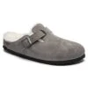 Birkenstock Boston Shearling - Stone - Regular/Wide -Shoe Discount Store BostonShearling Stone