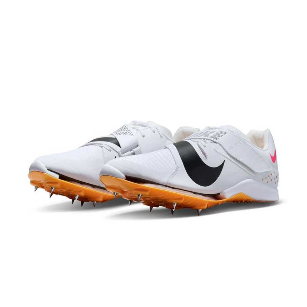 Unisex Nike Air Zoom Long Jump Elite Track Spike - White/Black/Laser Orange - Regular (D) 5 Unisex Nike Air Zoom Long Jump Elite Track Spike - White/Black/Laser Orange - Regular (D) - Image 3
