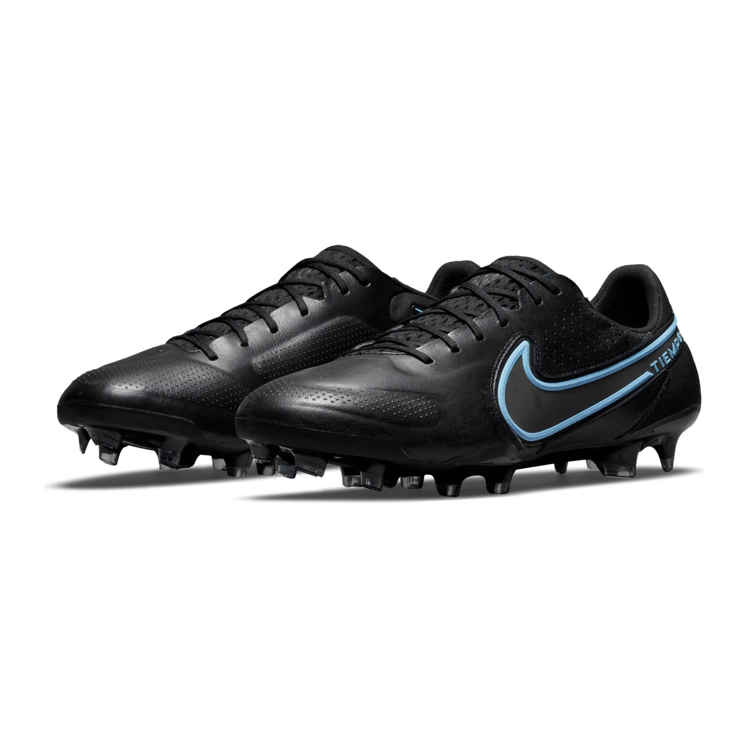 Nike Unisex Tiempo Legend 9 Elite FG Soccer Shoe - Black/Iron Grey 6 Nike Unisex Tiempo Legend 9 Elite FG Soccer Shoe - Black/Iron Grey - Image 4
