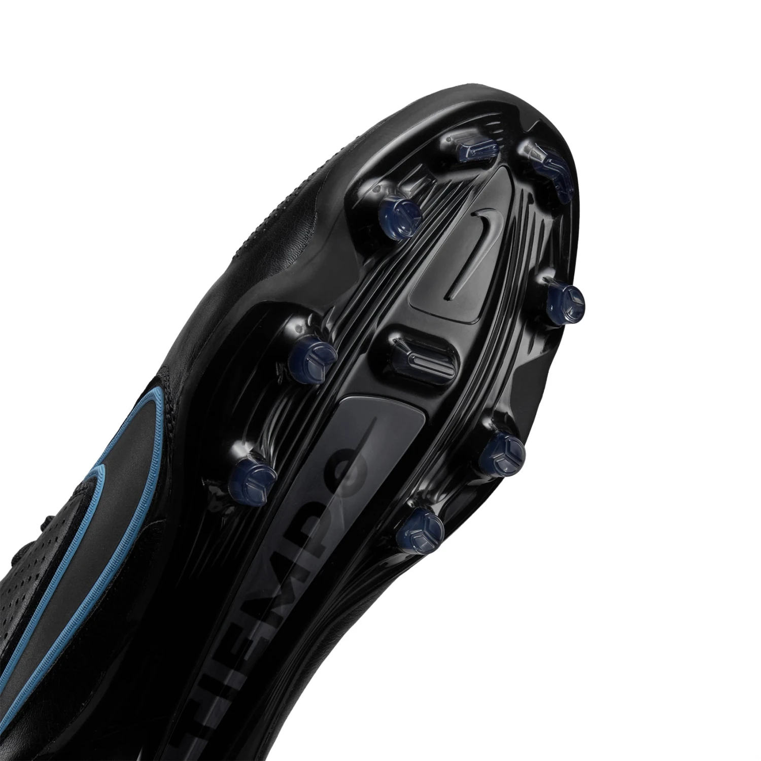 Nike Unisex Tiempo Legend 9 Elite FG Soccer Shoe - Black/Iron Grey 11 Nike Unisex Tiempo Legend 9 Elite FG Soccer Shoe - Black/Iron Grey - Image 9