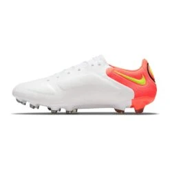 Nike Unisex Tiempo Legend 9 Elite FG Soccer Shoe - White/Volt/Bright Crimson - Regular (D) -Shoe Discount Store CZ8482 176 PHSLH001 2000