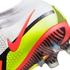 Nike Unisex Phantom GT2 Elite Dynamic Fit FG Soccer Shoes - White/Bright Crimson/Volt - Regular (D) -Shoe Discount Store CZ9889 167 PHSYD002 2000