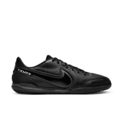 Nike Unisex Tiempo Legend 9 Academy IC Soccer Shoe - Black/Dark Smoke - Regular (D)