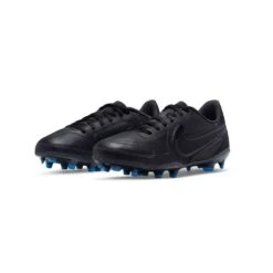 Youth Nike Jr. Tiempo Legend 9 Club MG Soccer Shoe -Black/White -Shoe Discount Store DA1331 001 PHCFH001