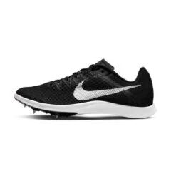 Unisex Nike Zoom Rival Track And Field Distance Spikes - Black/Metallic Silver/Lt Smoke - Regular (D) -Shoe Discount Store DC8725 001 PHSLH000 1