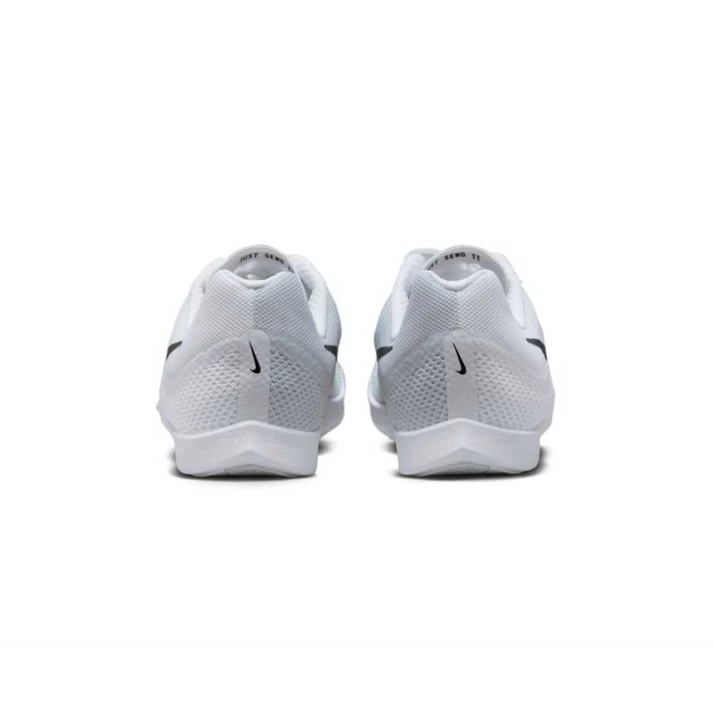 Unisex Nike Zoom Rival Track And Field Distance Spikes - White/Black/Metallic Silver - Regular (D) 13 Unisex Nike Zoom Rival Track And Field Distance Spikes - White/Black/Metallic Silver - Regular (D) - Image 11