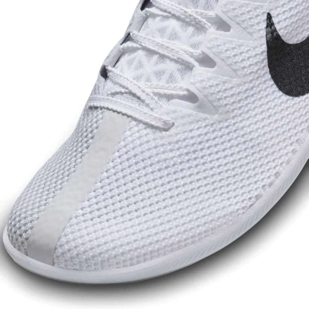 Unisex Nike Zoom Rival Track And Field Distance Spikes - White/Black/Metallic Silver - Regular (D) 9 Unisex Nike Zoom Rival Track And Field Distance Spikes - White/Black/Metallic Silver - Regular (D) - Image 7
