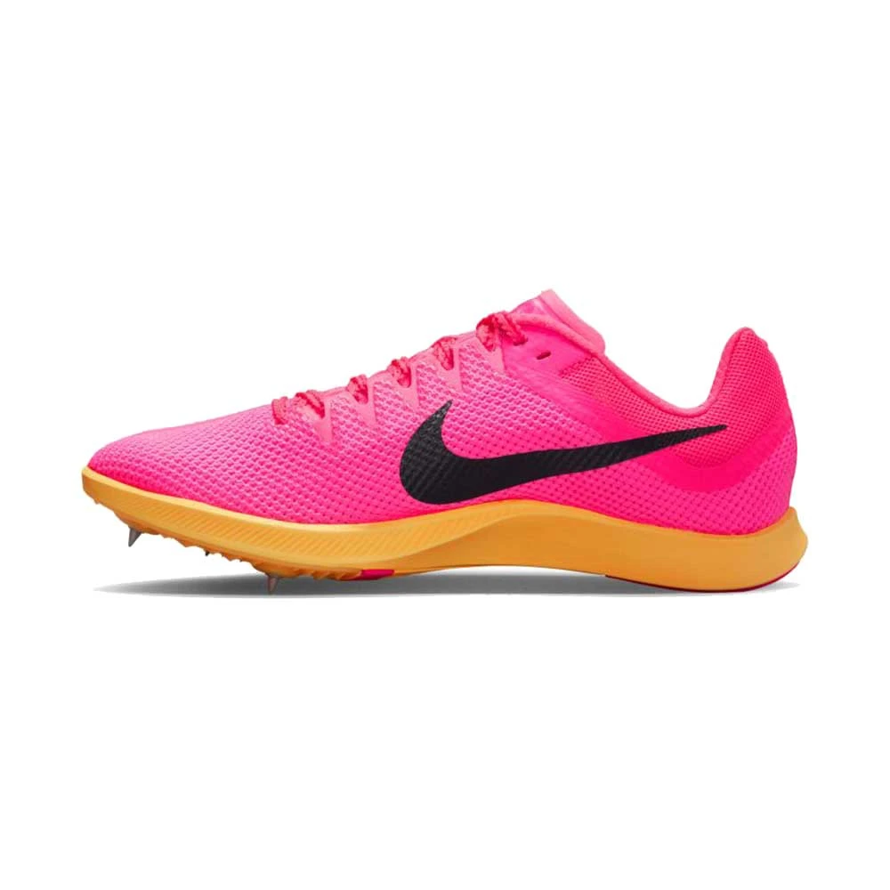 Unisex Nike Zoom Rival Track And Field Distance Spikes- Hyper Pink/Black/Laser Orange - Regular (D) 5 Unisex Nike Zoom Rival Track And Field Distance Spikes- Hyper Pink/Black/Laser Orange - Regular (D) - Image 3