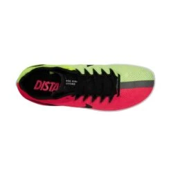 Unisex Nike Zoom Rival Track And Field Distance Spikes - Bright Crimson/Black/Volt - Regular (D) -Shoe Discount Store DC8725 601 PHSTH001 1