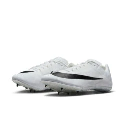 Unisex Nike Zoom Rival Sprint Spike- White/Black/Metallic Silver- Regular (D) 12 Unisex Nike Zoom Rival Sprint Spike- White/Black/Metallic Silver- Regular (D) -Shoe Discount Store DC8753 100 PHCFH001