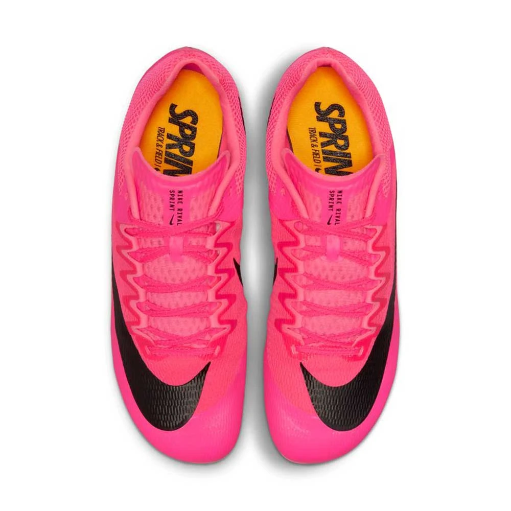 Unisex Nike Zoom Rival Sprint Spike- Hyper Pink/Black/Laser Orange- Regular (D) 6 Unisex Nike Zoom Rival Sprint Spike- Hyper Pink/Black/Laser Orange- Regular (D) - Image 4