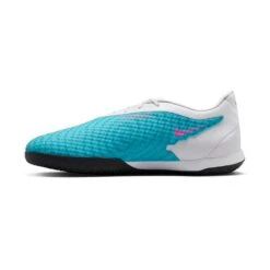 Nike Unisex Phantom GX Academy IC/Court Soccer Shoe - Baltic Blue/Pink Blast/White - Regular (D) -Shoe Discount Store DD9475 446 PHSLH001