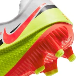 Nike Unisex Phantom GT2 Academy Flyease FG/MG Soccer Shoe - White/Bright Crimson/Volt -Shoe Discount Store DH9638 167 PHSYD002 2000