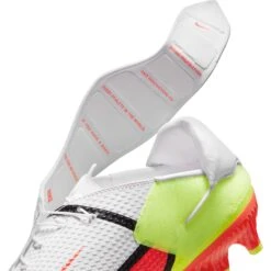 Nike Unisex Phantom GT2 Academy Flyease FG/MG Soccer Shoe - White/Bright Crimson/Volt -Shoe Discount Store DH9638 167 PHSYD004 2000