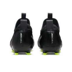 Nike Youth JR Vapor 15 Academy FG/MG Soccer Shoe - Black/Dark Smoke -Shoe Discount Store DJ5617 001 PHCBH000