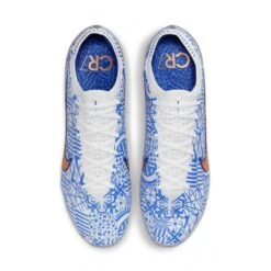 Unisex Nike Mercurial Zoom Vapor 15 Elite CR7 FG Soccer Shoe - White/Metallic Copper - Regular (D) -Shoe Discount Store DQ5299 182 PHCTH001 2000