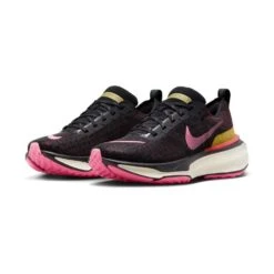 Nike Women's ZoomX Invincible Run Flyknit 3 Running Shoe - Earth/Pink Spell/Black - Regular (B) -Shoe Discount Store DR2660 200 PHCFH001 1